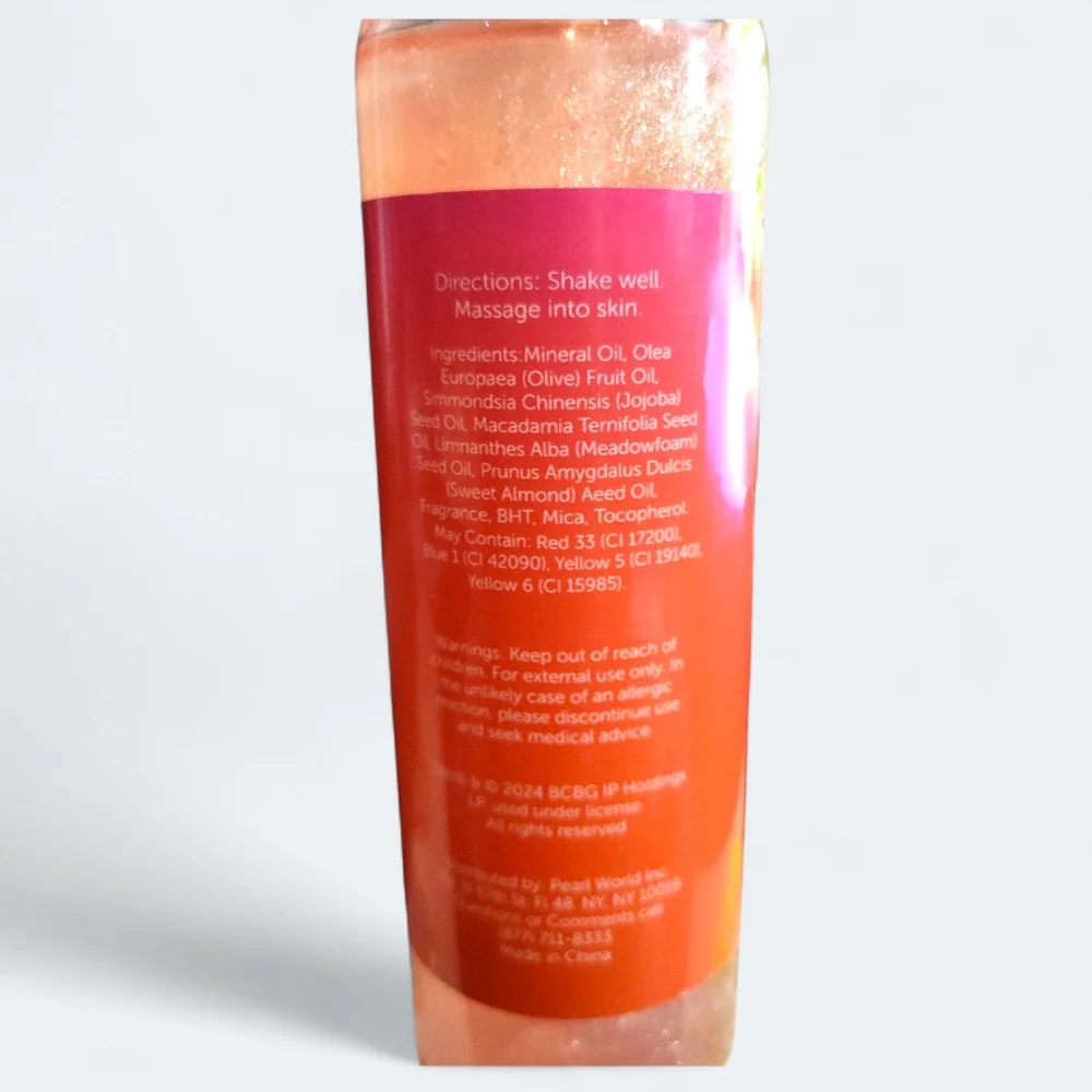 BCBGeneration Vanilla Salted Caramel Shimmer Oil
